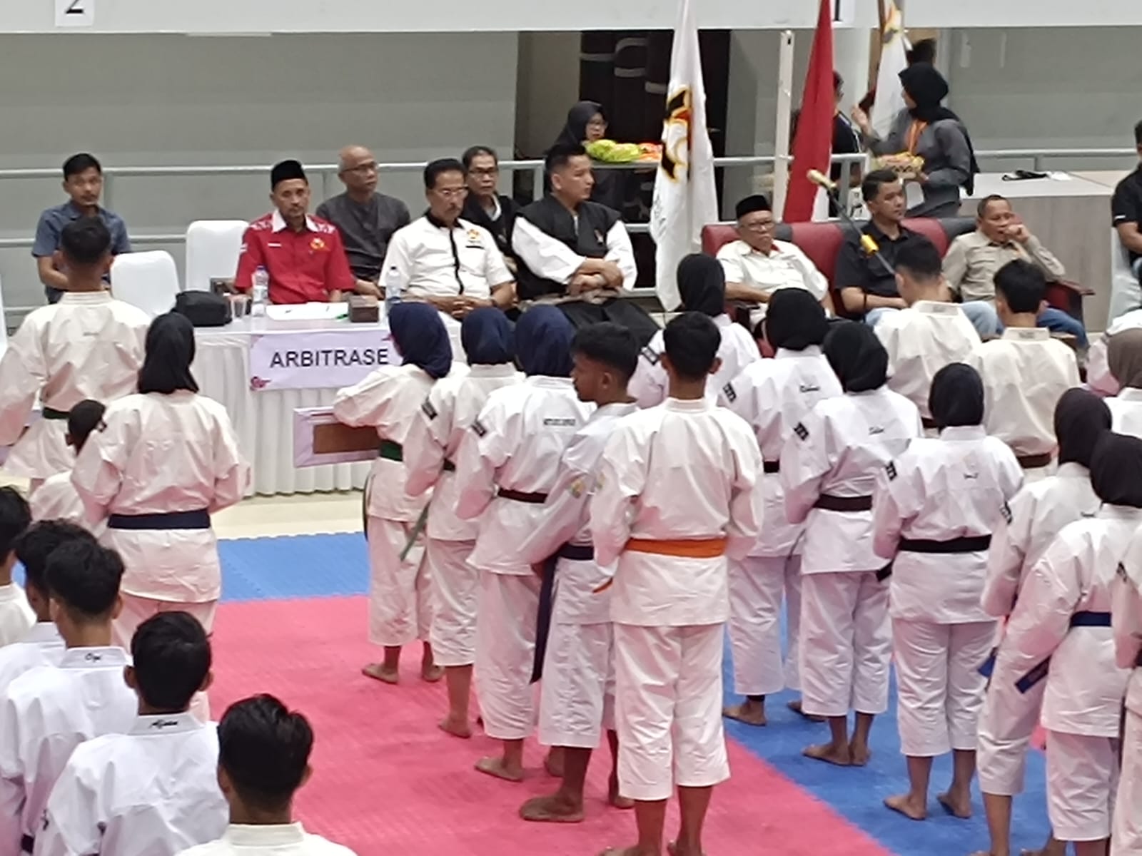 Babak Prakualifikasi Pekan Olahraga Aceh (pra pora) cabang Shorinji Kempo resmi di buka oleh ketua umum pengurus provinsi Aceh