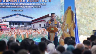 Kapolri Jenderal Listyo Sigit Prabowo menyerap dan menyampaikan langsung aspirasi dari para petani kepada Presiden Prabowo Subianto.