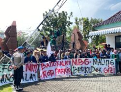 DPRD Bangkalan Diguncang Aksi Mahasiswa, AB3 Ultimatum 7×24 Jam Soal Jalan Rusak Hingga Dugaan Pungli