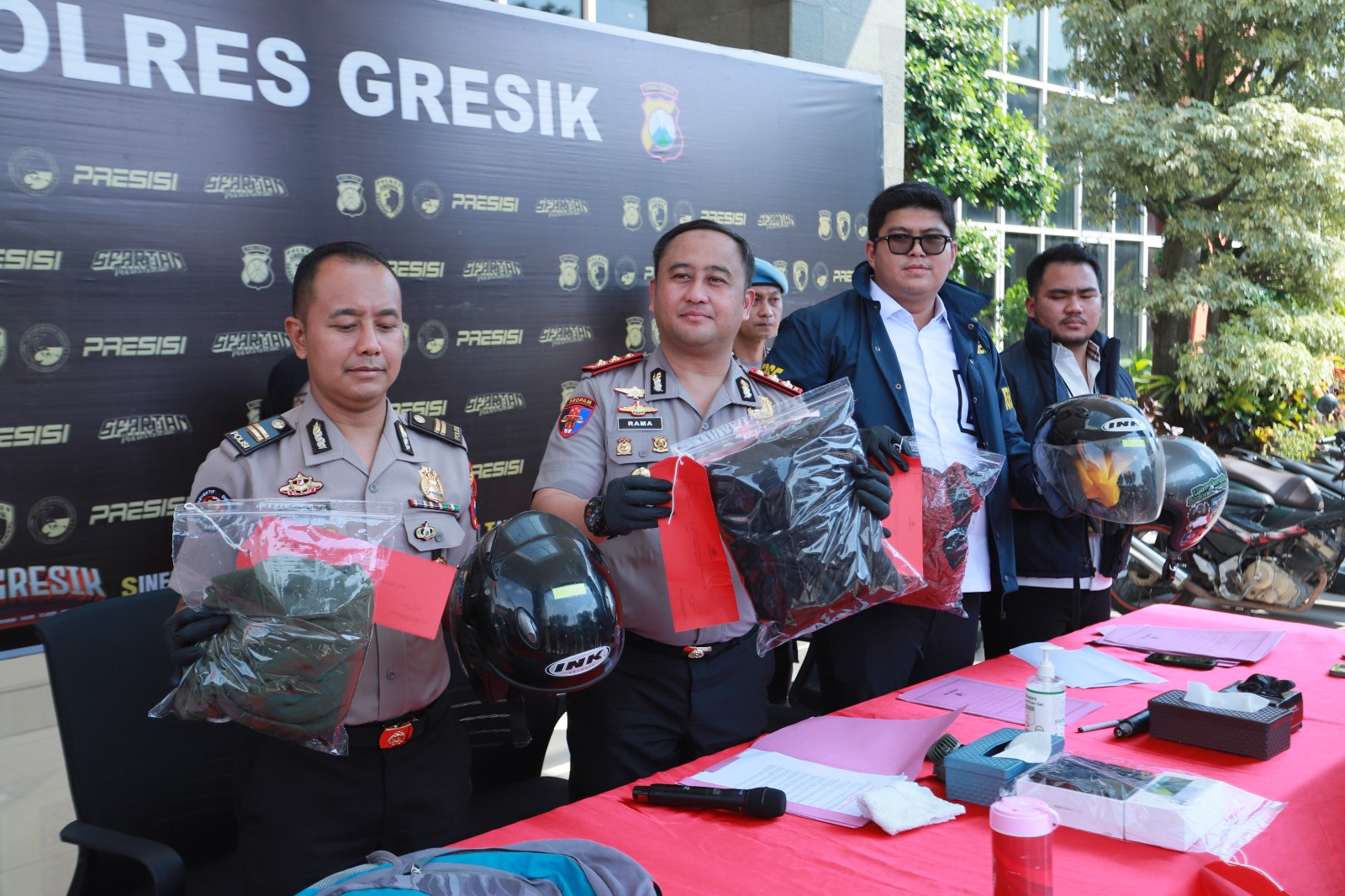 Kapolres Gresik AKBP Ramadhan Nasution