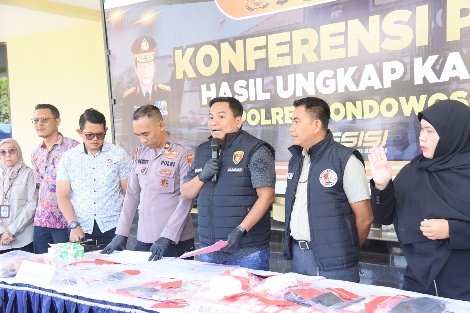 Kasat Reskrim Polres Bondowoso Iptu Wawan Triono