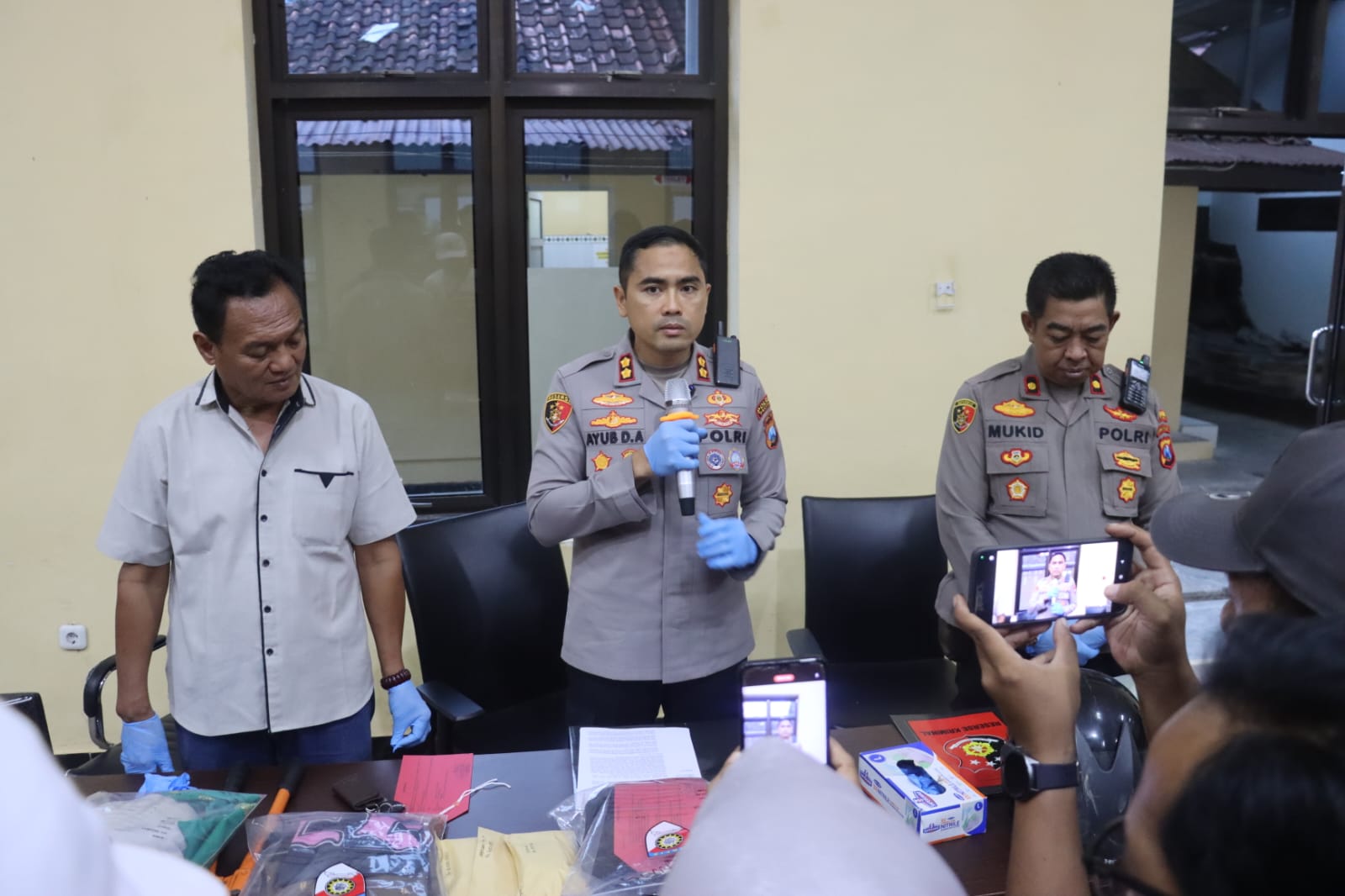 Kapolres Pacitan AKBP Ayub Diponegoro Azhar