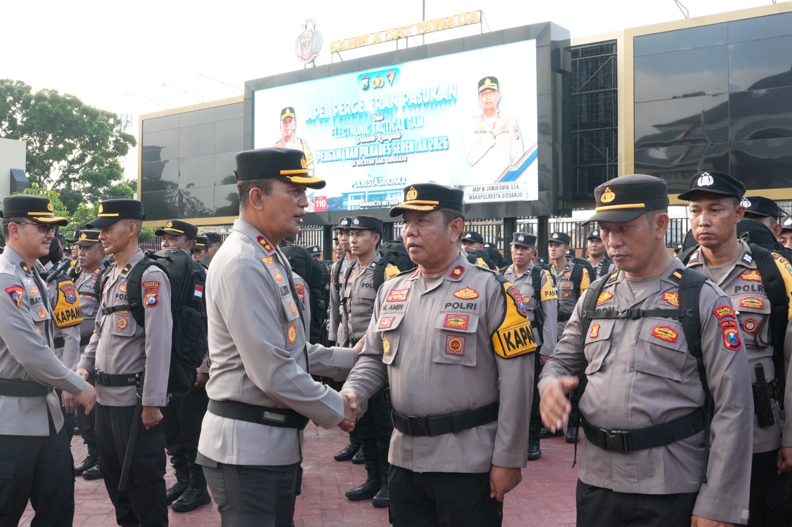 Wakapolresta Sidoarjo AKBP Mohammad Zainur Rofik