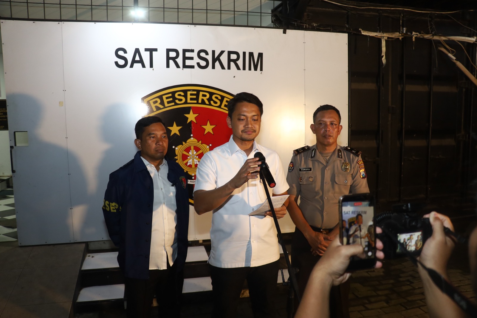 Kasatreskrim Polres Pelabuhan Tanjung Perak AKP M Prasetyo