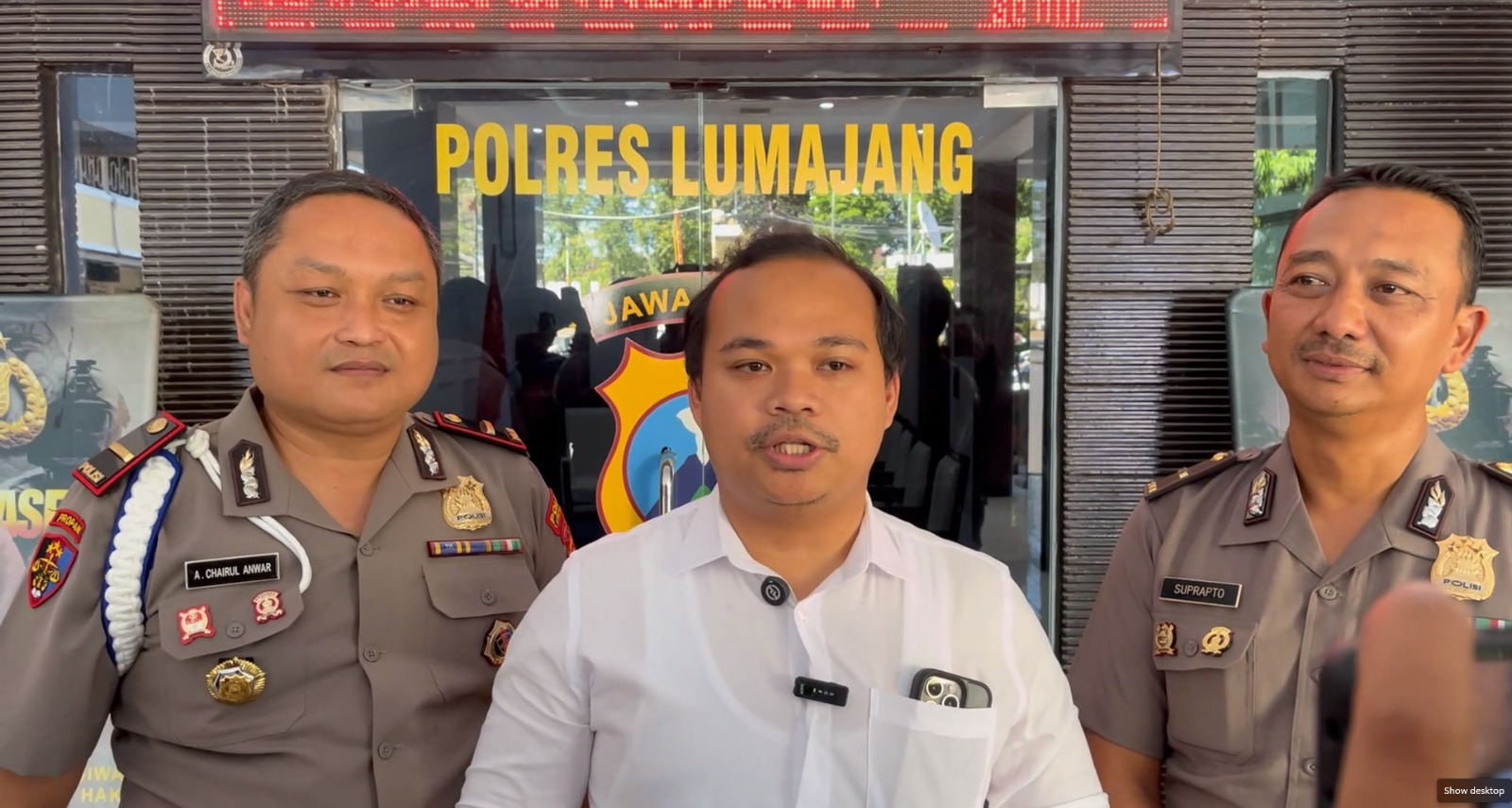 Kasat Reskrim Polres Lumajang, AKP Pras Ardinata