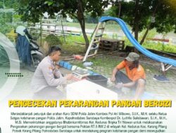 Ketahanan Pangan Nasional: Polrestabes Surabaya Bersama Warga Kedurus Sulap Pekarangan Jadi Sumber Gizi