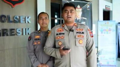 Kapolsek Gresik Kota Iptu M. Kevin Ramadhan