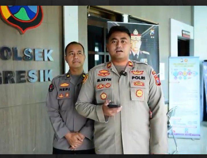 Kapolsek Gresik Kota Iptu M. Kevin Ramadhan