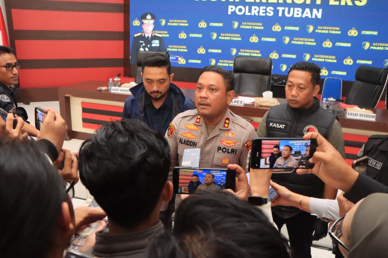 Kapolres Tuban AKBP Alaiddin, S.H., S.I.K., M.H.,