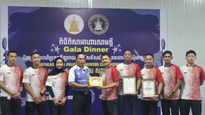 Tim Bulutangkis Polri sukses meraih 4 medali emas dan 2 perak pada kompetisi Southeast Asia (SEA) Police Badminton Championship 2026 yang digelar di Phnom Penh Kamboja.