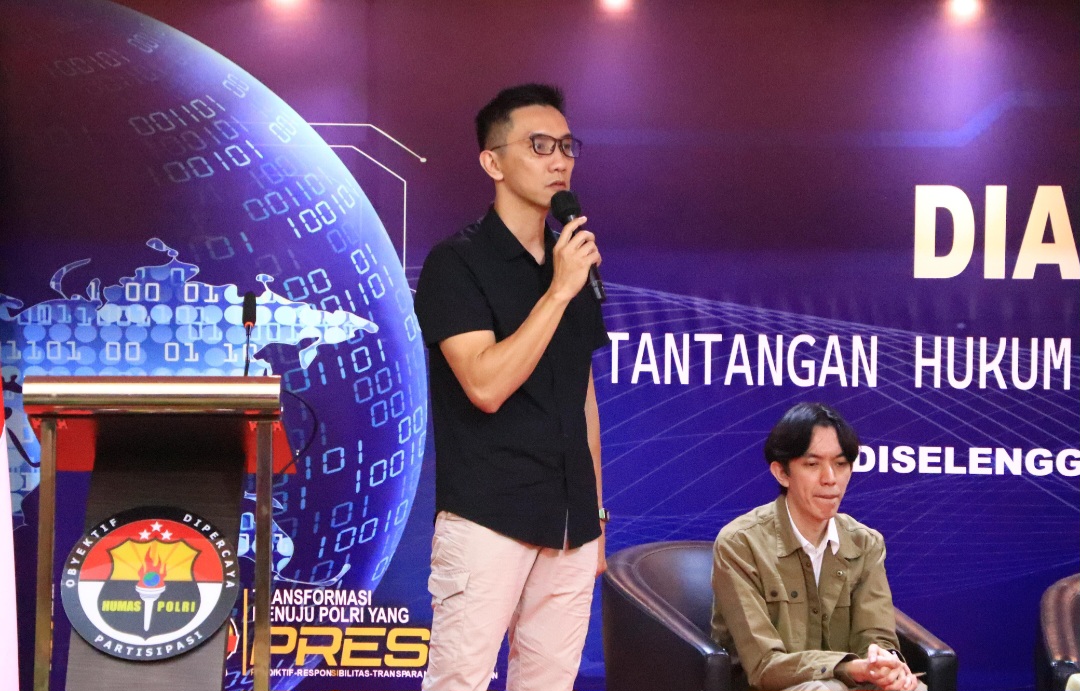 Kasubdit II Dittipidsiber Bareskrim Polri Kombes Pol. Andrian Pramudainto
