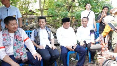 Dari Kiri, Menteri PKP Maruar Sirait, Wakil Gubernur Emil Dardak, Anggota Komisi V Syafiuddin dan Bupati Bangkalan Lukman Hakim