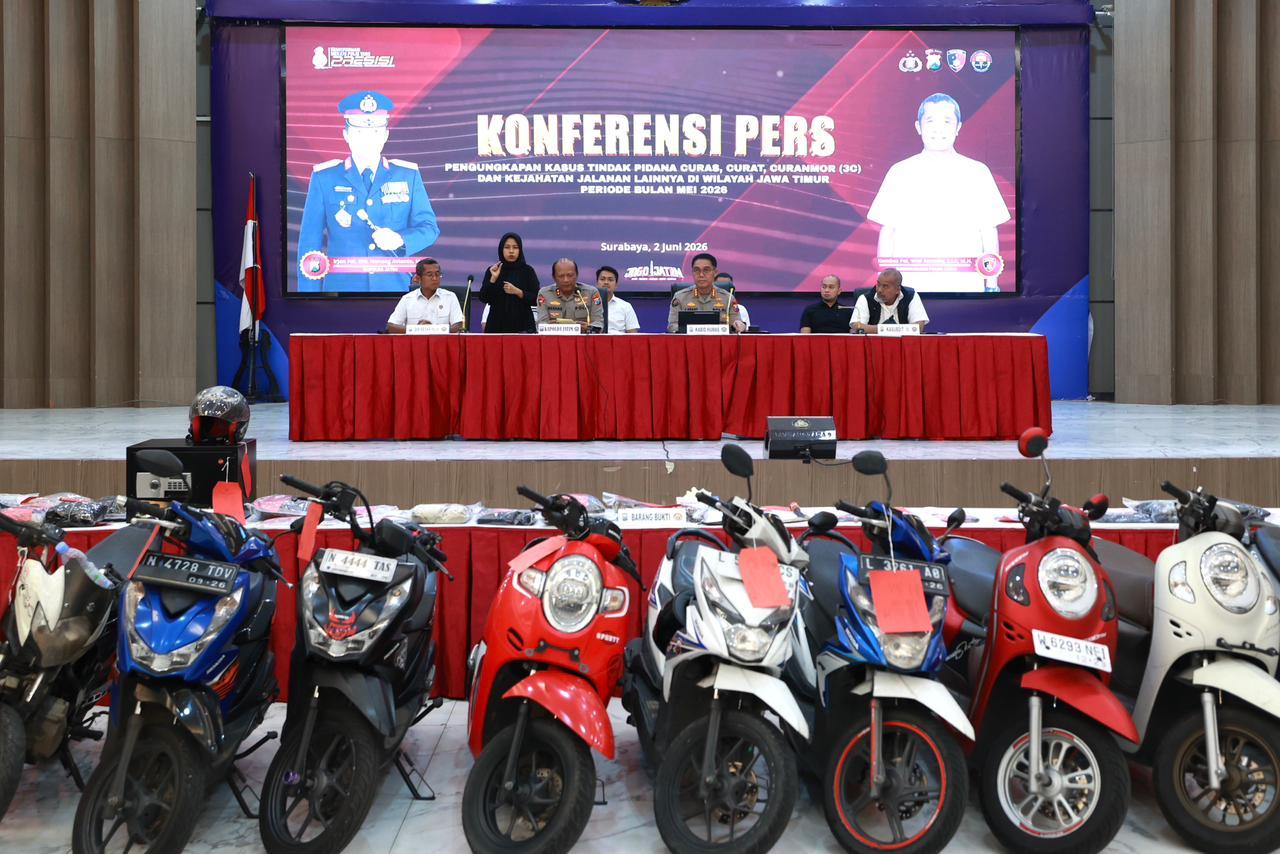Polda Jawa Timur dalam Jogo Jatim untuk Harkamtibmas kembali diwujudkan bersama Polres yang ada di jajarannya