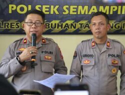 Polsek Semampir Amankan Pencuri Komponen Panel TL di Jalan Karang Tembok Surabaya
