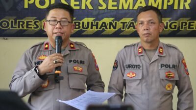 Kapolsek Semampir Kompol Herry Iswanto