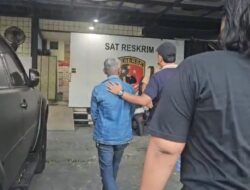 URC Satreskrim Polres Pelabuhan Tanjung Perak Bekuk Pelaku Pencurian Tiang Rambu di Surabaya