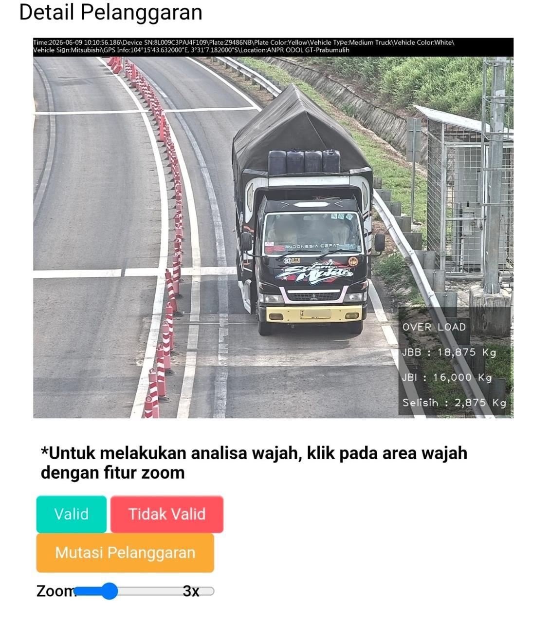 Teknologi Electronic Traffic Law Enforcement Weight in Motion (ETLE WIM)