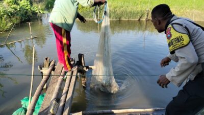 Bhabinkamtibmas Kelurahan Jeruk Dampingi Kelompok Tani, Dukung Optimalisasi Lahan dan Lomba Ketahanan Pangan