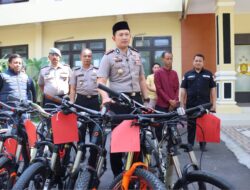 Tim URC Polres Magetan Amankan Komplotan Pencurian Sepeda Lintas Wilayah