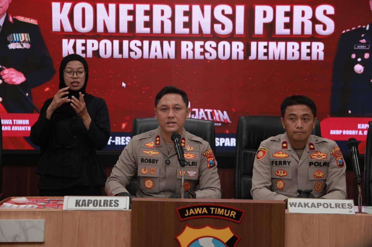 Kapolres Jember AKBP Bobby A Condroputra