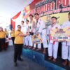 Kejuaraan Beladiri Polri Piala Kapolda Jatim 2026 Sambut Hari Bhayangkara ke 80, Polres Kediri Raih Gelar Juara