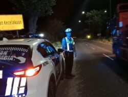 Kasatlantas Polres Bangkalan Perintahkan Patroli Intensif di Jalur Rawan Laka, Brigpol Edo Sisir Akses Suramadu