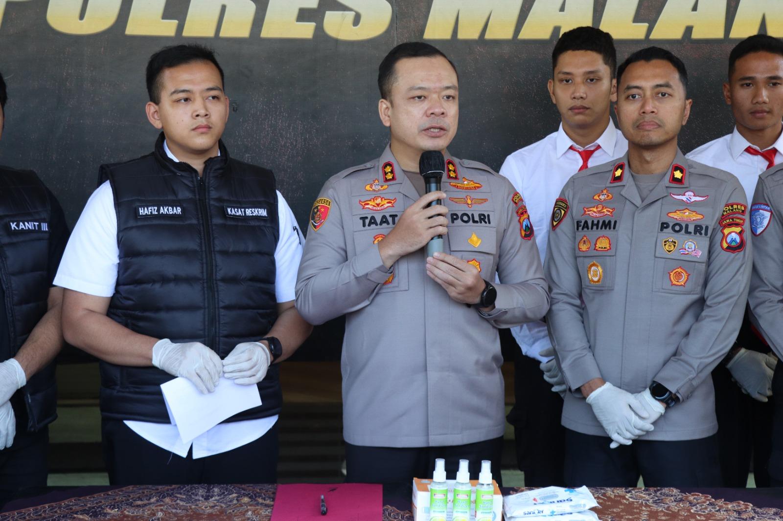 Kapolres Malang AKBP Muhammad Taat Resdi