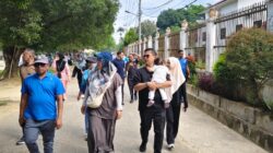 Kegiatan Car Free Day (CFD) yang rutin digelar setiap Minggu pagi di kawasan Lapangan Merdeka Kota Langsa