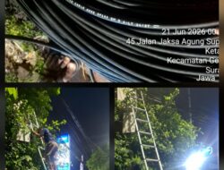 Dugaan Hindari Sorotan Publik! Aktivitas Fiber Optik iForte Dipasang Tengah Malam