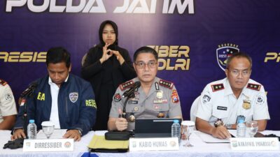 Polda Jatim Bongkar Sindikat Love Scamming Internasional, 3 Tersangka Diamankan