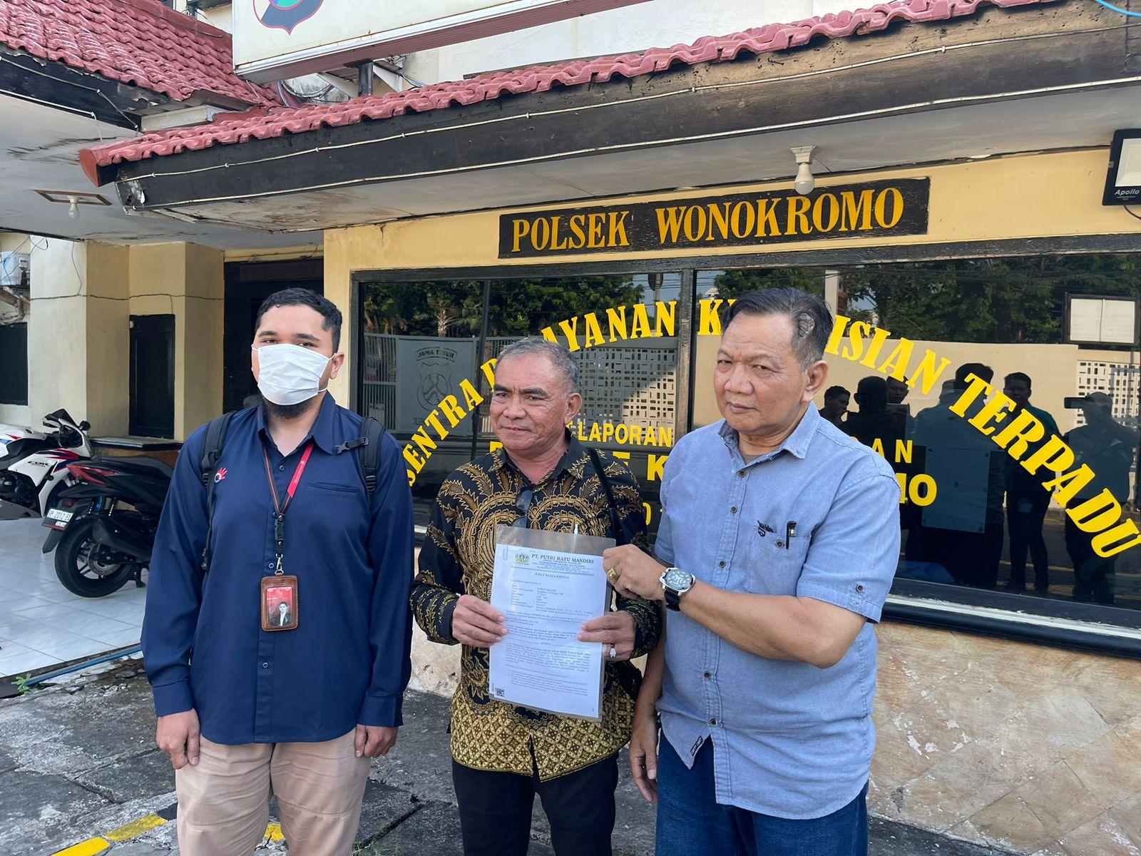 Penasehat Hukum PT PRM, Toni Tamatompol,
