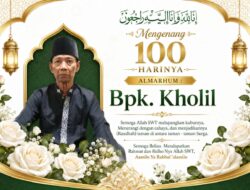 Mengenang 100 Hari Wafatnya Almarhum, Keluarga dan Warga Gelar Tahlilan Penuh Rasa Khidmat