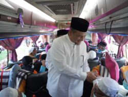 Bupati Armia Sambut Kepulangan 143 Jama’ah Haji Aceh Tamiang
