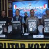 Polres Blitar Kota Ungkap Kasus Narkoba 14 Tersangka Diamankan