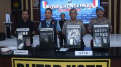 Polres Blitar Kota Ungkap Kasus Narkoba 14 Tersangka Diamankan