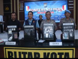Polres Blitar Kota Ungkap Kasus Narkoba 14 Tersangka Diamankan