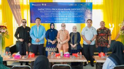 Gandeng Bank Indonesia, Ketua Dekranasda Aceh Tamiang Buka Pelatihan Inovasi Wastra dan Upskilling Fashion Etnik