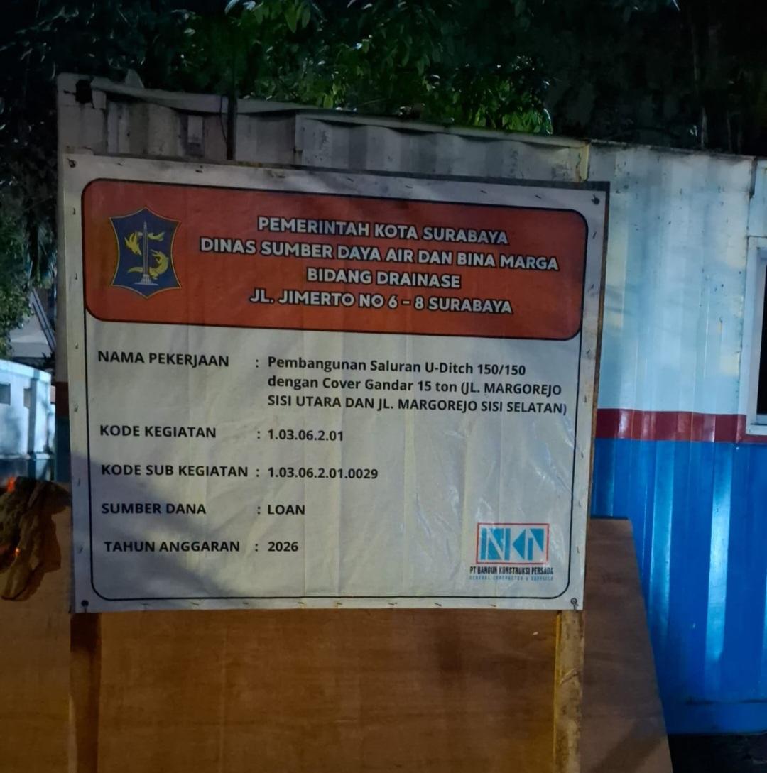 Papan Nama Proyek