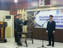 Walikota Langsa Lantik Mohammad Khoiri Sebagai Anggota KIP Langsa