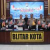 Polres Blitar Kota Amankan Tersangka Komplotan Perampok Lintas Daerah Sasar Minimarket