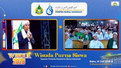 Ribuan Masyarakat Padati Malam Puncak Haflatul Imtihan ke-30 di Ponpes Nurul Karomah Paterongan