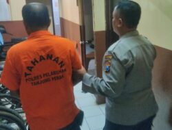 Polsek Pabean Cantikan Ringkus Tukang Becak Pencuri HP di Depan Masjid Mujahidin