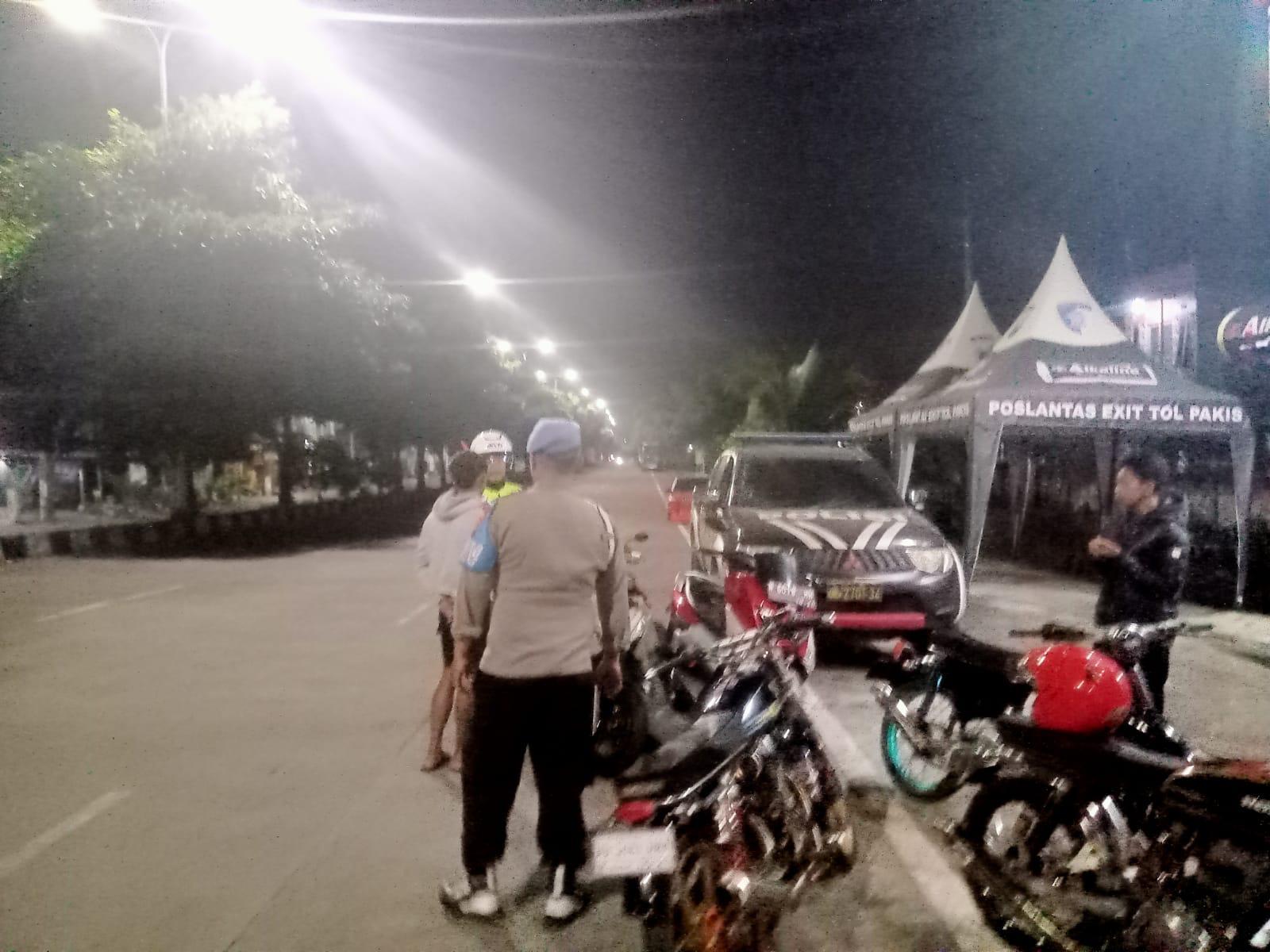 Respons cepat ditunjukkan jajaran Polres Malang dalam menindaklanjuti laporan masyarakat terkait aksi balap liar