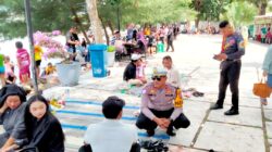 Libur Sekolah THP Kenjeran Dipadati Pengunjung, Polres Pelabuhan Tanjung Perak Terjunkan Personel Pastikan Keamanan