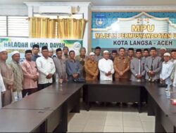 Halaqah Ulama Dayah 2026 Perkuat Sinergi Ulama dan Umara Wujudkan 22 Program Unggulan Kota Langsa