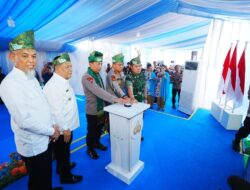 Resmikan 80 Jembatan Merah Putih Presisi di Riau, Kapolri: Permudah Anak Sekolah-Masyarakat