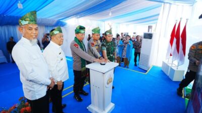 Resmikan 80 Jembatan Merah Putih Presisi di Riau, Kapolri: Permudah Anak Sekolah-Masyarakat