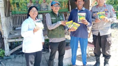 Dukung Asta Cita Presiden, Polres Tanjung Perak Salurkan Bantuan Bibit Jagung Manis di Tambak Wedi