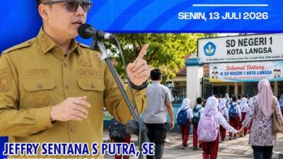 Wali Kota Langsa Ajak Orang Tua Dampingi Anak di Hari Pertama Masuk Sekolah