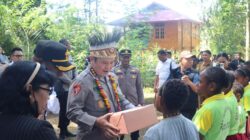 Astamaops Kapolri Berbagi Semangat Belajar Bersama Anak-Anak Papua di Pusat Olah Seni Wesaput